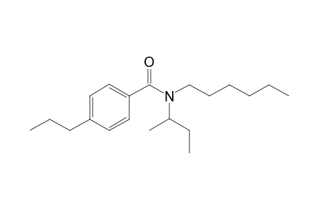 Benzamide, 4-propyl-N-(2-butyl)-N-hexyl-