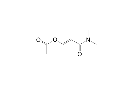 E-Acetoxy-acrylic acid dimethylamide