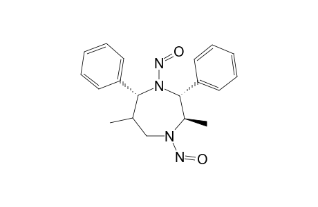 Hexahydro-t-3,t-6-dimethyl-1,4-dinitroso-r,2,c-7-diphenyl-1H-1,4-diazepine