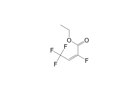 2-Butenoic acid, 2,4,4,4-tetrafluoro-, ethyl ester, (E)-