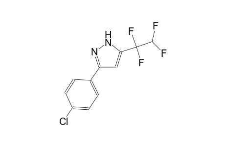 1H-pyrazole, 3-(4-chlorophenyl)-5-(1,1,2,2-tetrafluoroethyl)-