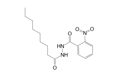 Benzhydrazide, 2-nitro-N2-nonanoyl-