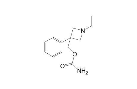 carbamic acid, (1-ethyl-3-phenyl-3-azetidinyl)methyl ester