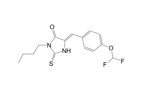 (5Z)-3-butyl-5-[4-(difluoromethoxy)benzylidene]-2-thioxo-4-imidazolidinone