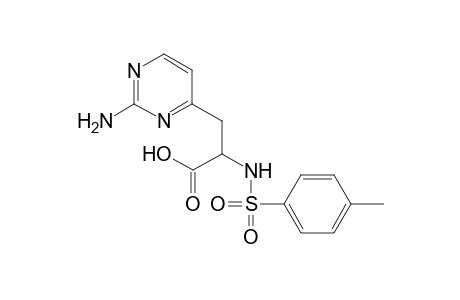 3-(2-Amino-4-pyrimidinyl)-N-[(4-methylphenyl)sulfonyl]alanine