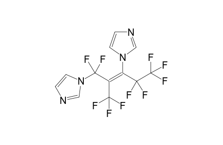 1,3-bis( Imidazolyl)-perfluoro-[2-methylpent-2-ene]