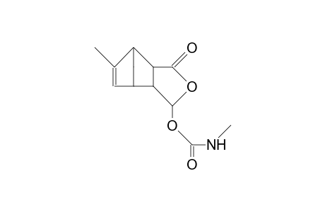 3a,4,7,7a-Tetrahydro-5-methyl-3-dimethylaminocarbonyloxy-4,7-methano-isobenzofuran-1(3H)-one