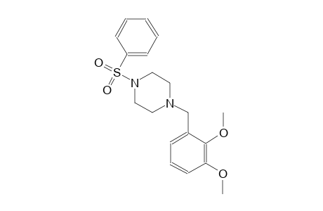 piperazine, 1-[(2,3-dimethoxyphenyl)methyl]-4-(phenylsulfonyl)-
