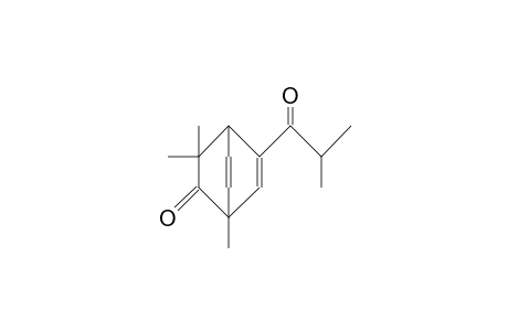 3-Isobutanoyl-1,8,8-trimethyl-bicyclo(2.2.2)octa-2,5-dien-7-one