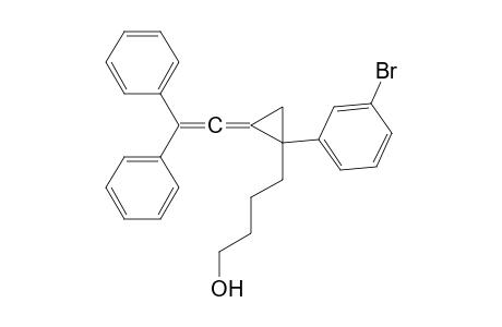 4-(1-(3-bromophenyl)-2-(2,2-diphenylvinylidene)cyclopropyl)butan-1-ol