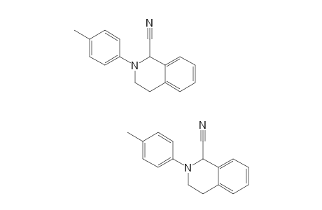 2-(4-METHYLPHENYL)-1,2,3,4-TETRAHYDROISOQUINOLINE-1-CARBONITRILE