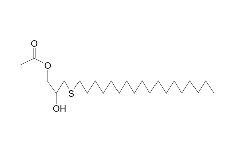 1-OCTADECYLTHIO-3-ACETOXY-2-HYDROXYPROPANE