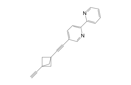 5-[2-(1-ethynyl-3-bicyclo[1.1.1]pentanyl)ethynyl]-2-(2-pyridinyl)pyridine