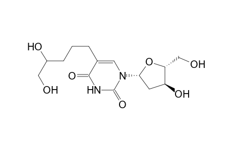 Uridine, 2'-deoxy-5-(4,5-dihydroxypentyl)-