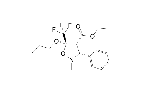 Ethyl N-Methyl-3-propoxy-5-phenyl-3-trifluoromethylisoxazolidine-4-carboxylate isomer