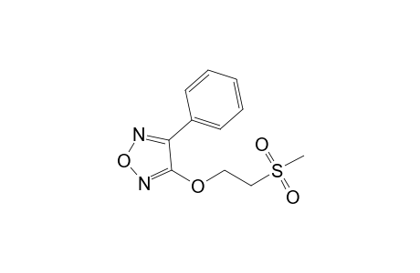 3-(2-mesylethoxy)-4-phenyl-furazan