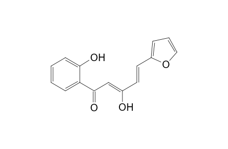 (E)-5-(2-furanyl)-1-(2-hydroxyphenyl)-4-pentene-1,3-dione