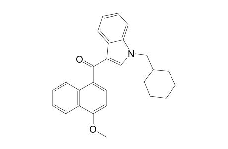 [1-(CYCLOHEXYLMETHYL)-1H-INDOL-3-YL]-(4-METHOXYNAPHTHALEN-1-YL)-METHANONE