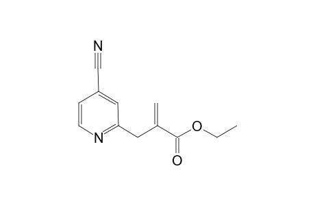2-(4-cyano-pyridin-2-ylmethyl)-acrylic acid ethyl ester