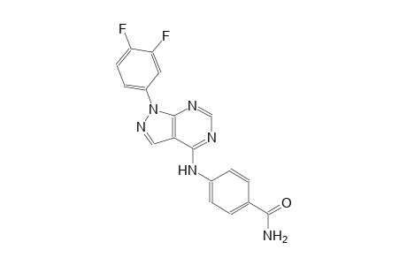 benzamide, 4-[[1-(3,4-difluorophenyl)-1H-pyrazolo[3,4-d]pyrimidin-4-yl]amino]-