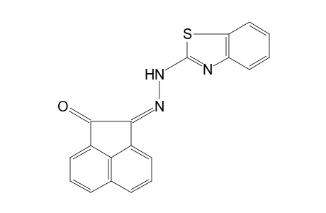 ACENAPHTHENEQUINONE, (BENZOTHIAZOL-2-YL)HYDRAZONE