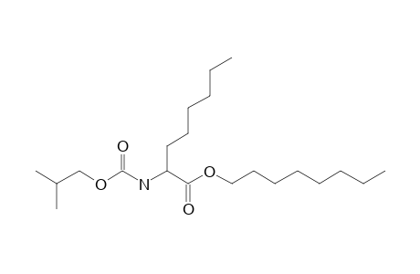 2-Aminocaprylic acid, N-isobutoxycarbonyl-, octyl ester