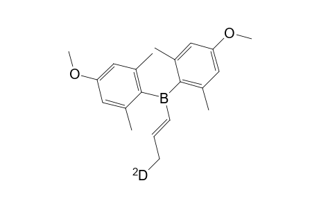 [(E)-3-deuterioprop-1-enyl]-bis(4-methoxy-2,6-dimethyl-phenyl)borane