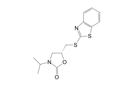 (R)-(+)-5-(Benzothiazol-2-ylsulfanylmethyl)-3-isopropyloxazolidin-2-one
