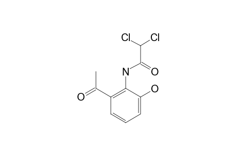 N-(2-ACETYL-6-HYDROXYPHENYL)-DICHLORO-ACETAMIDE