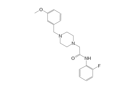 1-piperazineacetamide, N-(2-fluorophenyl)-4-[(3-methoxyphenyl)methyl]-