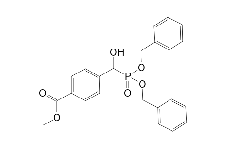 Methyl 4-[(bis-benzyloxy-phosphoryl)-hydroxy-methyl]-benzoate