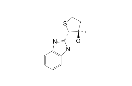 (2S,3R)-2-(1H-benzimidazol-2-yl)-3-methylthiolan-3-ol