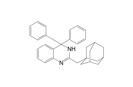 Quinazoline, 3,4-dihydro-4,4-diphenyl-2-(tricyclo[3.3.1.1(3,7)]dec-1-ylmethyl)-