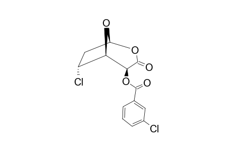 3-CHLORO-5-O-(3-CHLOROBENZOYL)-2,3-DIDEOXY-BETA-DL-ARABINO-HEXOFURANURONO-6,1-LACTONE