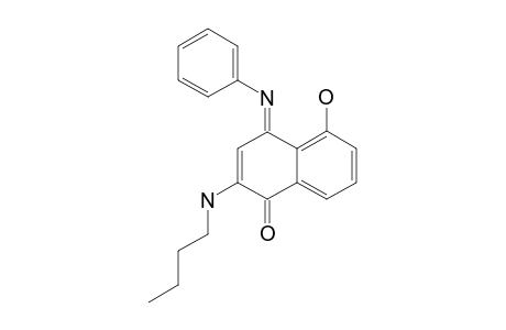 N-PHENYL-2-BUTYLAMINO-5-HYDROXY-1,4-NAPHTHOQUINON-4-IMINE