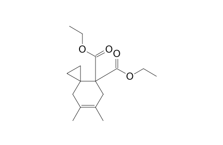 5,6-Dimethylspiro[2.5]oct-5-ene-8,8-dicarboxylic acid diethyl ester