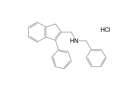 N-benzyl-3-phenylindene-2-methylamine, hydrochloride