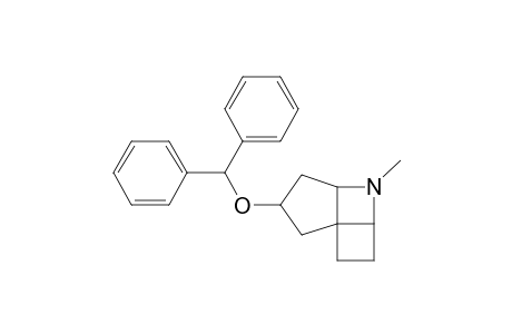 3-(.alpha.-phenylbenzyloxy)-6-methyl-6-azatricyclo[3.4.0.0(1,7)]nonane