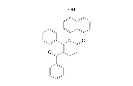 5-Benzoyl-1-(4-hydroxynaphthalen-1-yl)-6-phenyl-3,4-dihydropyridin-2(1H)-one