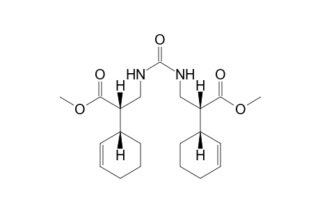 Methyl 2-(cyclohex-2'"'-enyl)-3-{3'-[2''-(cyclohex-2'"-enyl)-2''-methoxycarbonyl]ethyl}ureido>propionate