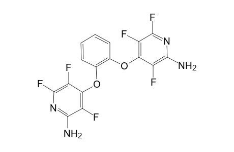 4-[2-(2-amino-3,5,6-trifluoropyridin-4-yl)oxyphenoxy]-3,5,6-trifluoropyridin-2-amine