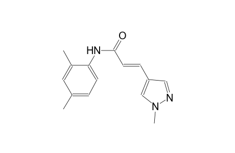 (2E)-N-(2,4-dimethylphenyl)-3-(1-methyl-1H-pyrazol-4-yl)-2-propenamide