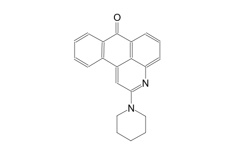 7H-naphtho[1,2,3-de]quinolin-7-one, 2-(1-piperidinyl)-