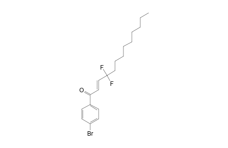 1-(4-BROMOPHENYL)-4,4-DIFLUORO-TRIDEC-2-EN-1-ONE