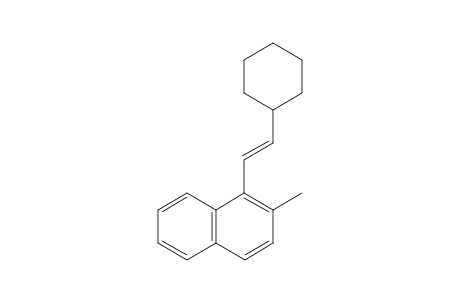 (E)-1-(2-cyclohexylvinyl)-2-methylnaphthalene