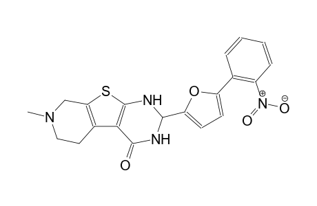 7-methyl-2-[5-(2-nitrophenyl)-2-furyl]-2,3,5,6,7,8-hexahydropyrido[4',3':4,5]thieno[2,3-d]pyrimidin-4(1H)-one