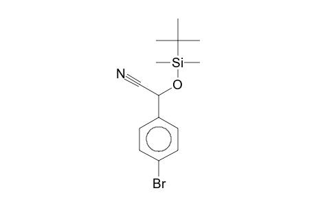 (4-bromophenyl){[tert-butyl(dimethyl)silyl]oxy}acetonitrile