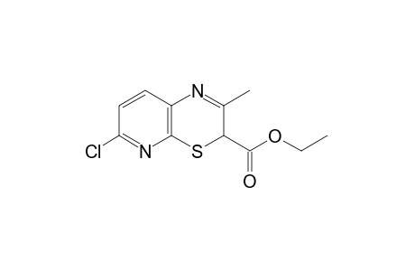 6-chloro-2-methyl-3H-pyrido[2,3-b][1,4]thiazine-3-carboxylic acid, ethyl ester