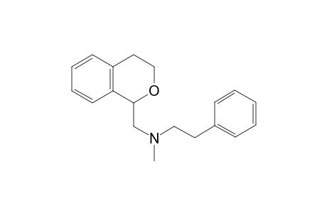 N-(3,4-Dihydro-1H-isochromen-1-ylmethyl)-N-methyl-2-phenylethanamine