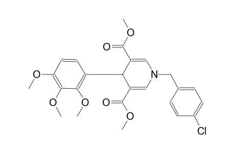 1-(4-Chlorobenzyl)-4-(2,3,4-trimethoxyphenyl)-4H-pyridine-3,5-dicarboxylic acid dimethyl ester